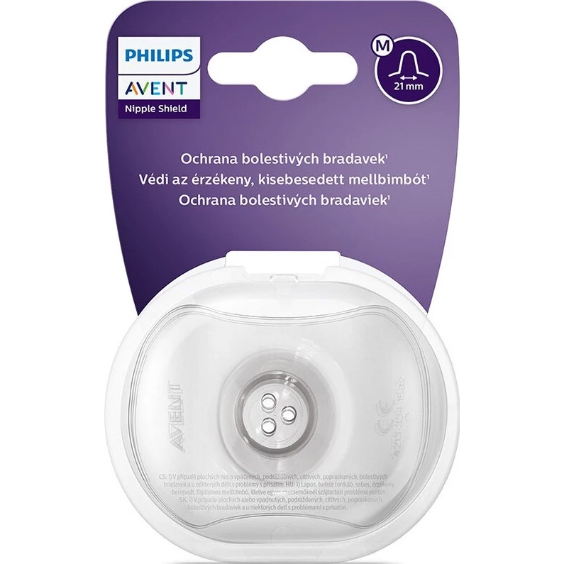 AVENT Chránič bradavek + sterilizační krabička