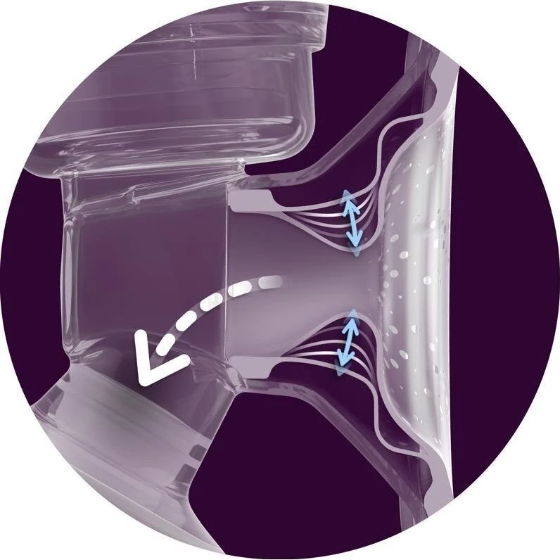 Avent Odsávačka mateřského mléka Natural elektronická Single SCF395/11 - 