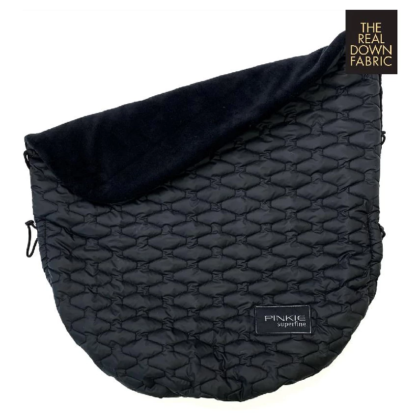 PINKIE Péřová stahovací deka Superfine varianta Black