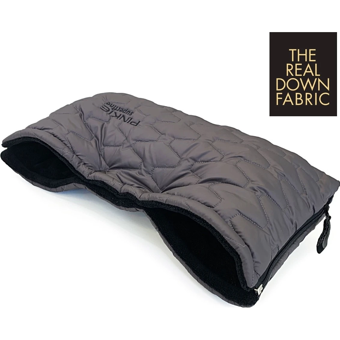 PINKIE Péřový rukávník Superfine varianta Dark Grey