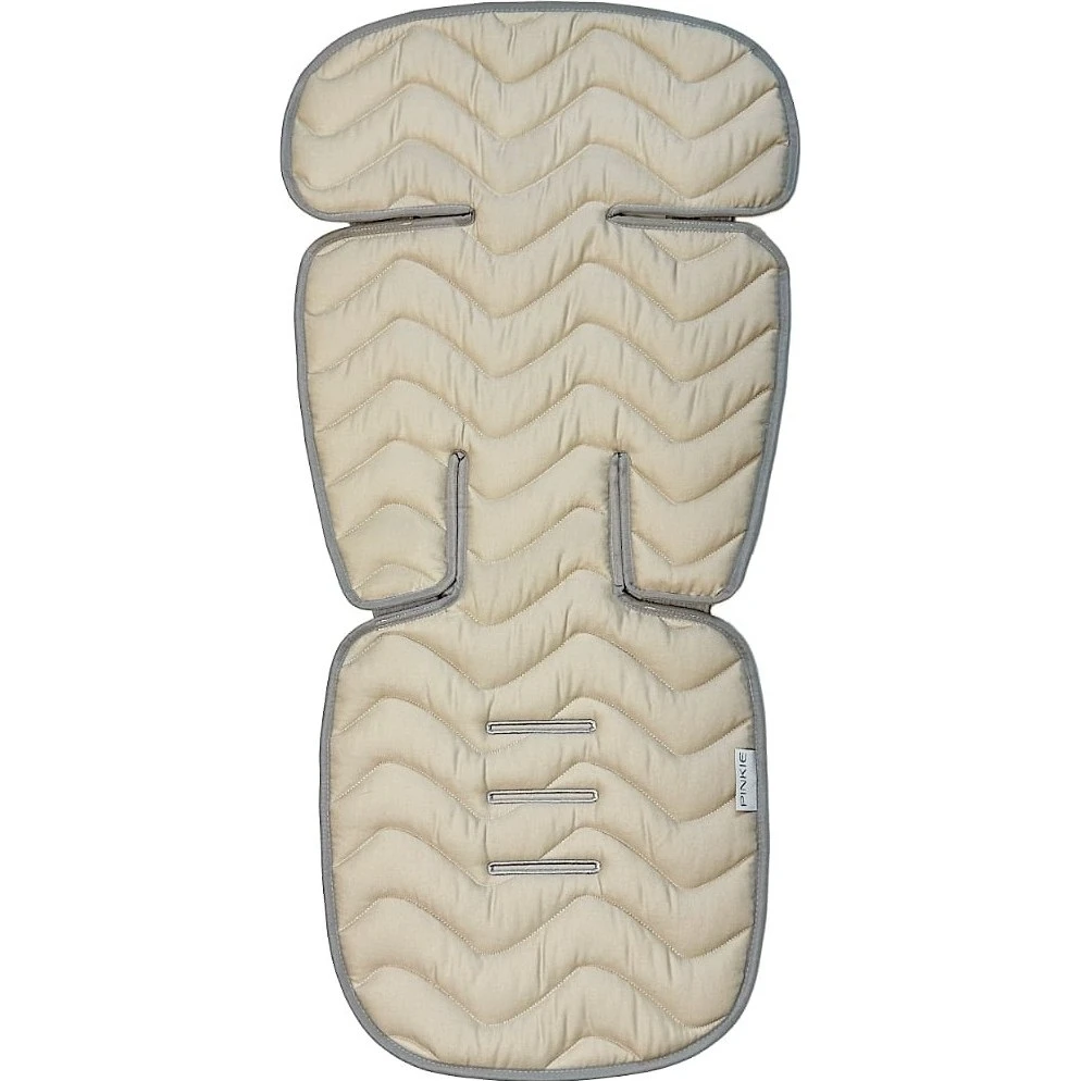 PINKIE Podložka do kočárku Bio Wave varianta Cream