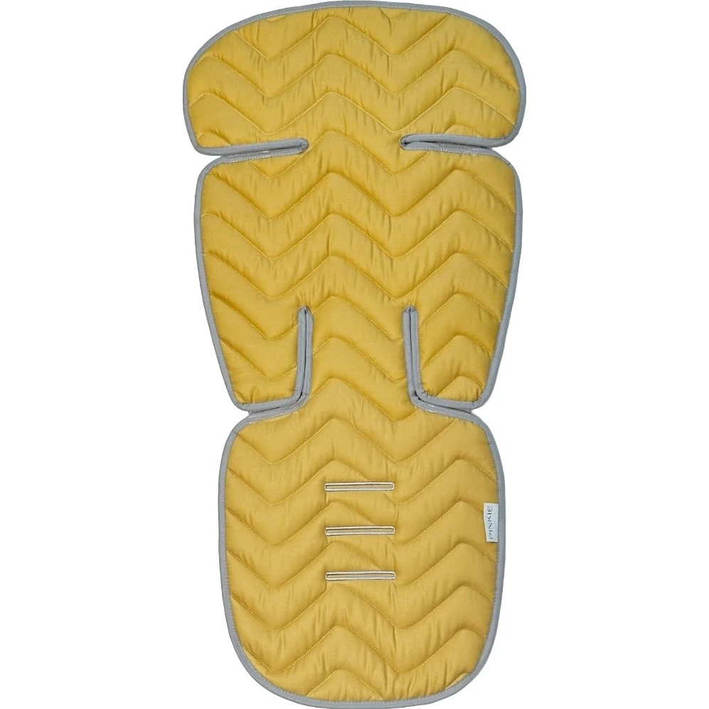 PINKIE Podložka do kočárku Bio Wave varianta Ochre