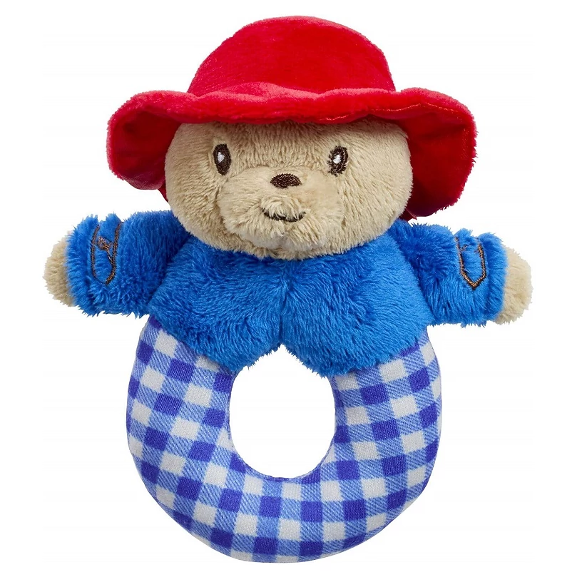 Rainbow Plyšové chrastítko DISNEY varianta Paddington Modré