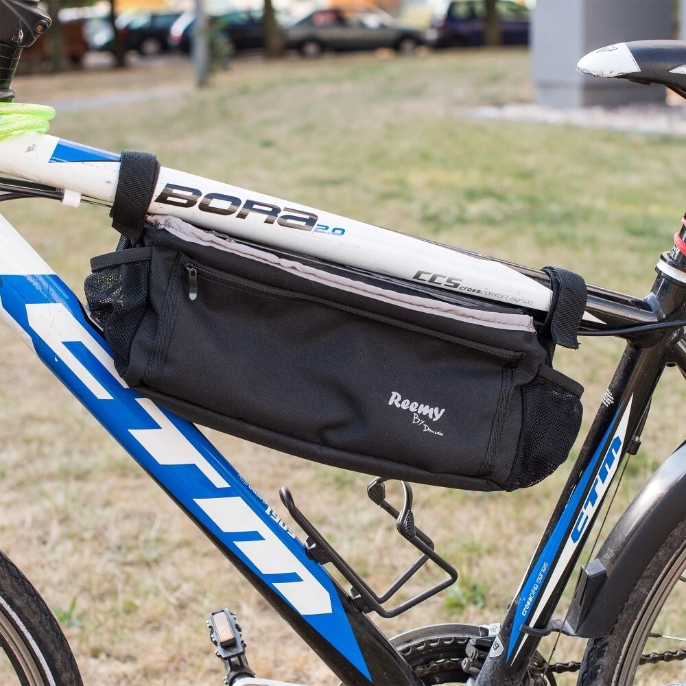 Reemy Organizér na kočárek se síťovou taškou - Možnost přidělat na rám kola