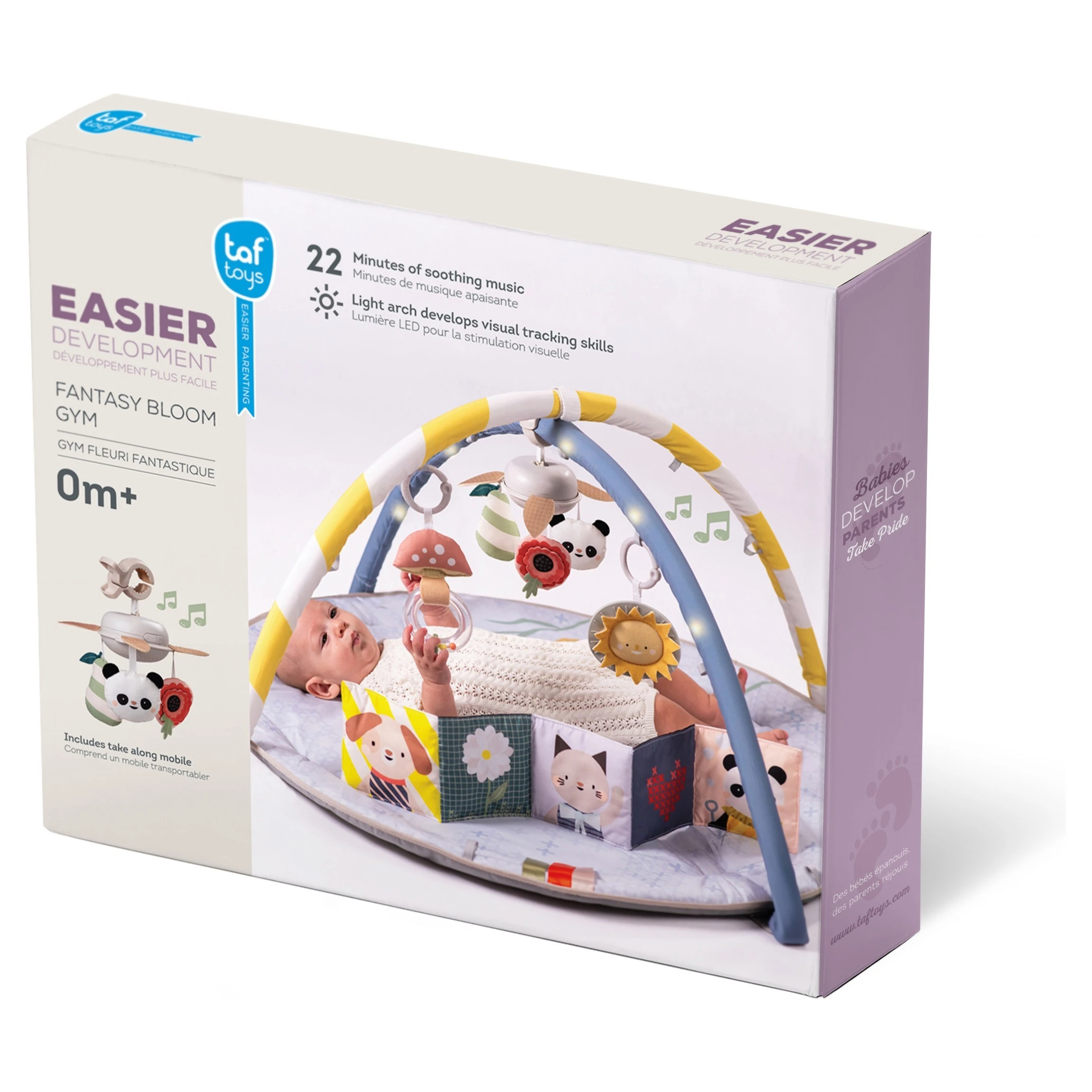 Taf Toys hrací deka s hrazdou Bloom - 