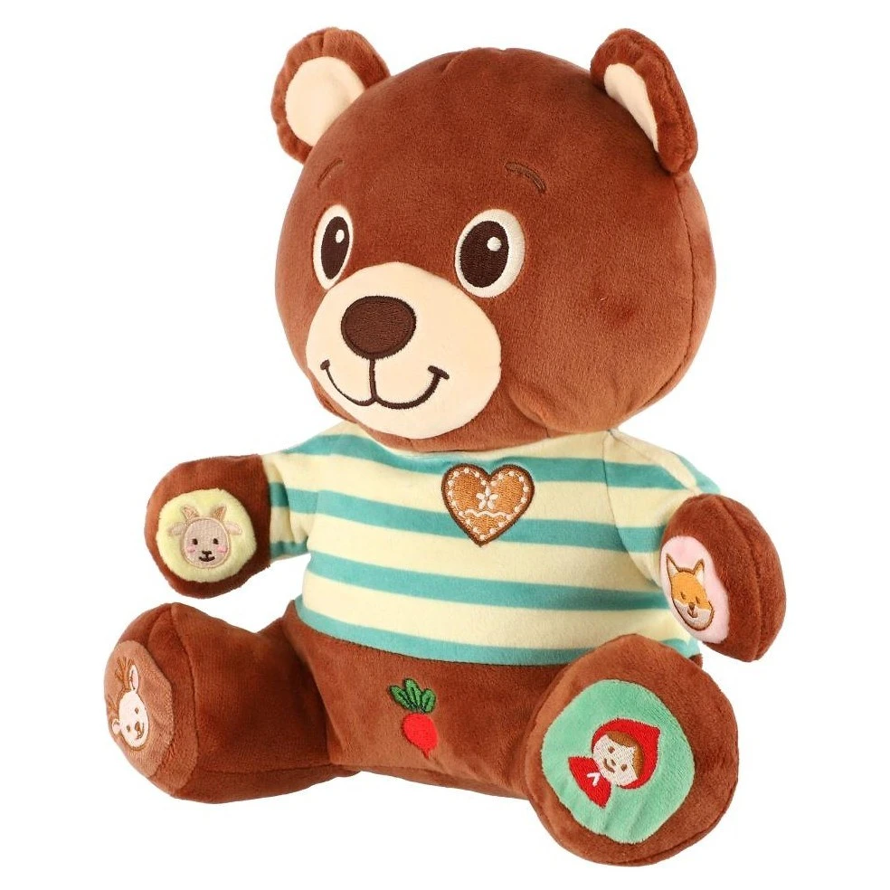 Teddies Medvěd česky mluvící plyš 22x25cm - 
