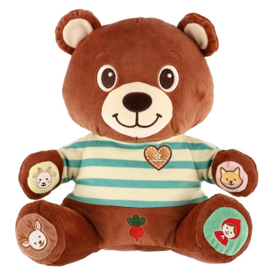 Teddies Medvěd česky mluvící plyš 22x25cm - 