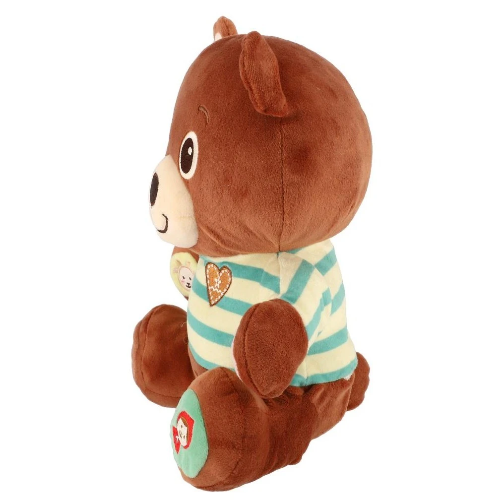 Teddies Medvěd česky mluvící plyš 22x25cm - 