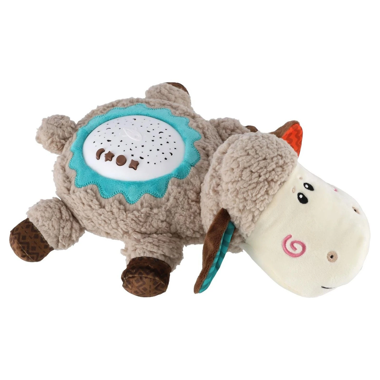 Teddies Ovečka usínáček projektor plyš/plast 35x22cm - 