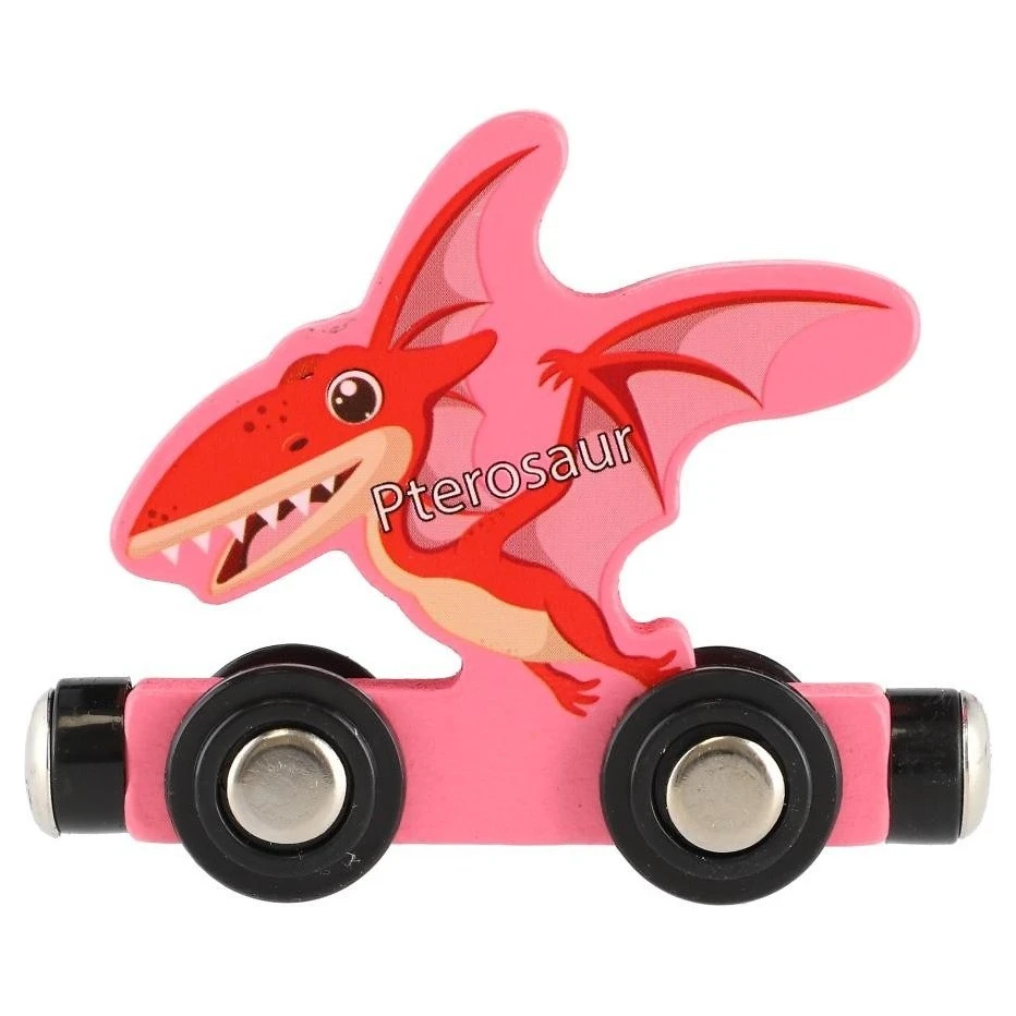 Teddies Vláček s vagóny dinosaurus na magnety 10ks - 