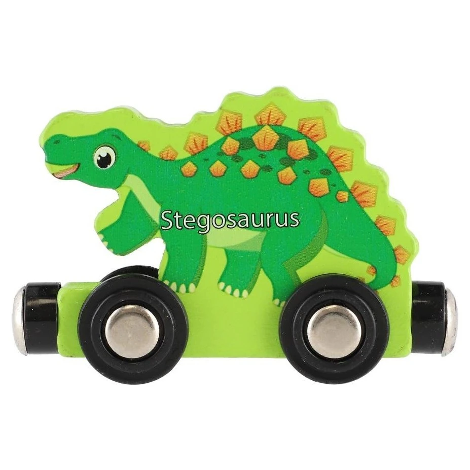 Teddies Vláček s vagóny dinosaurus na magnety 10ks - 