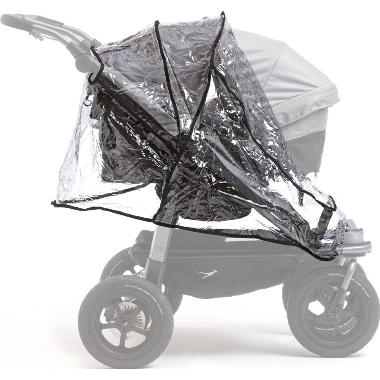TFK Pláštěnka raincover Duo stroller na 1 sportovní sedačku 
