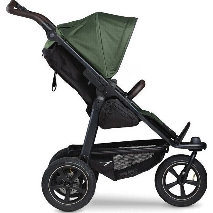 TFK Akční set Mono 2 stroller air wheel + carrycot - TFK Mono2 z boku