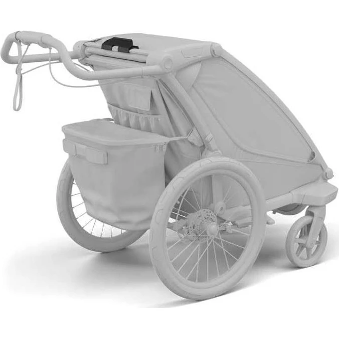Thule Aion changing bag bike trailer clip klip pro přebalovací tašku k Chariotu - 