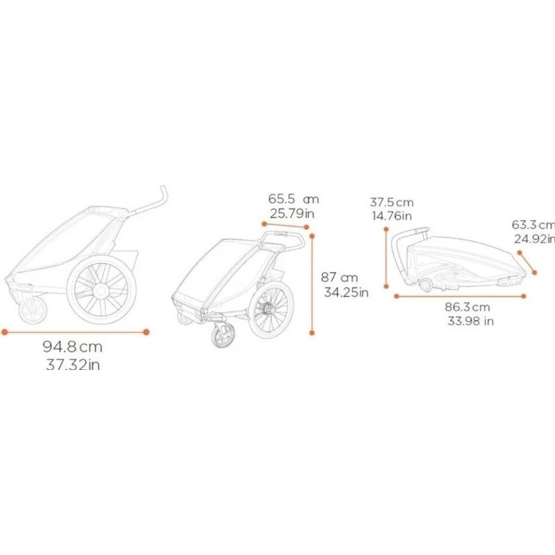 Thule Chariot Sport 2 single - 