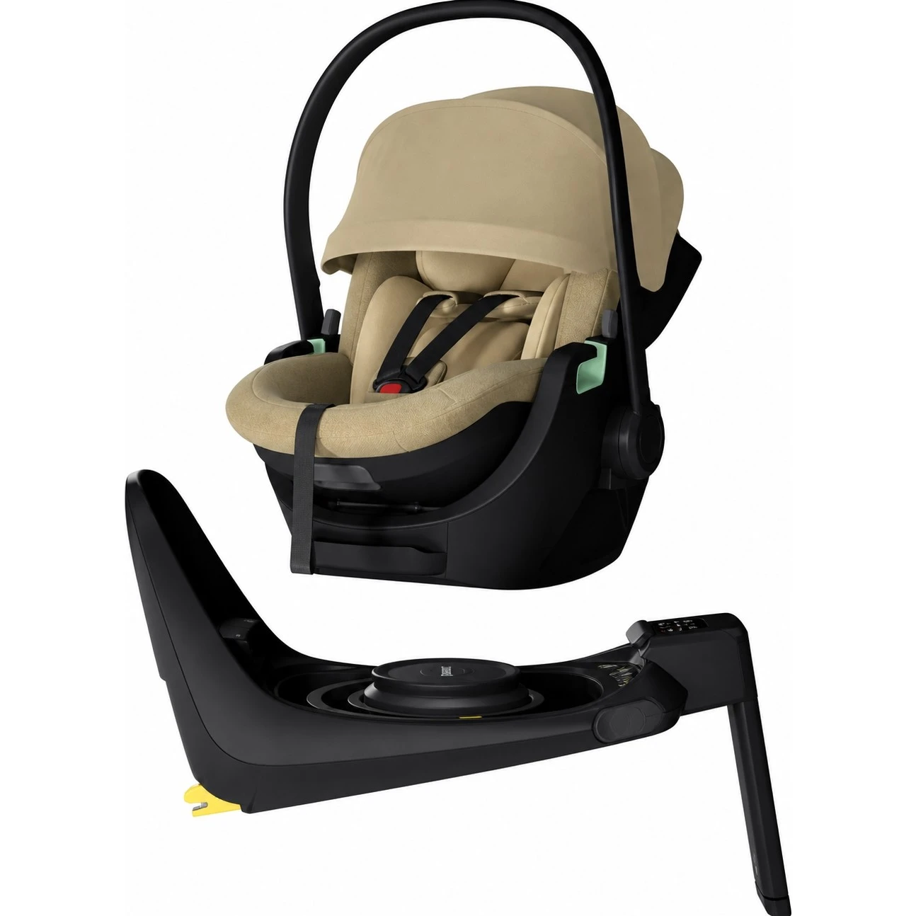 Thule autosedačka Maple + základna Alfi Light grey + základna Alfi varianta Světlá khaki + základna Alfi