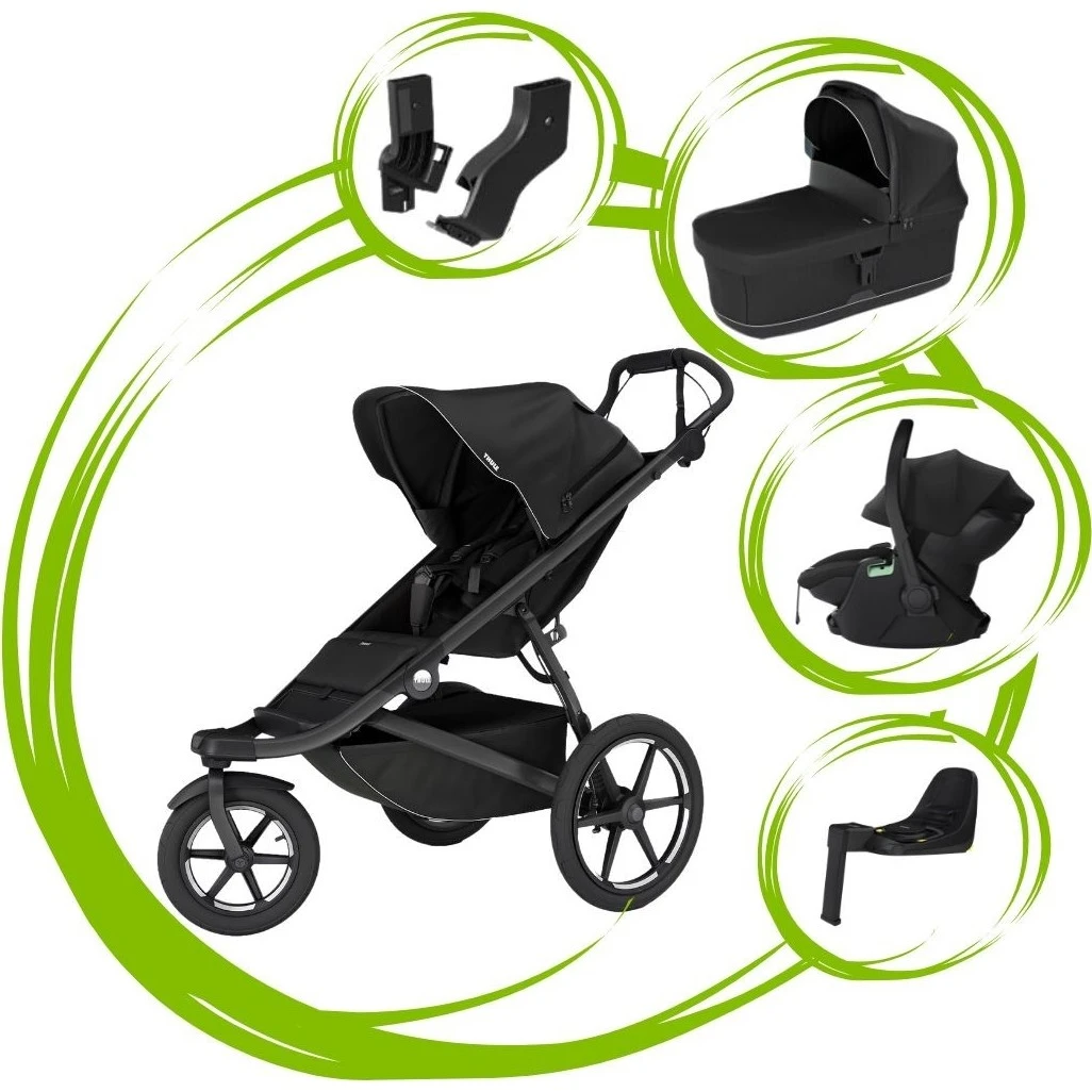 Thule Urban Glide 3 SET 5 varianta Black black