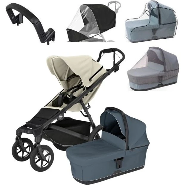 Thule Urban Glide 4 MAXI set varianta Soft beige + dark slate
