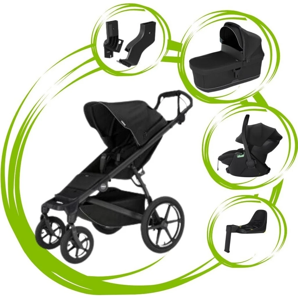 Thule Urban Glide 4 SET 5 varianta Black black