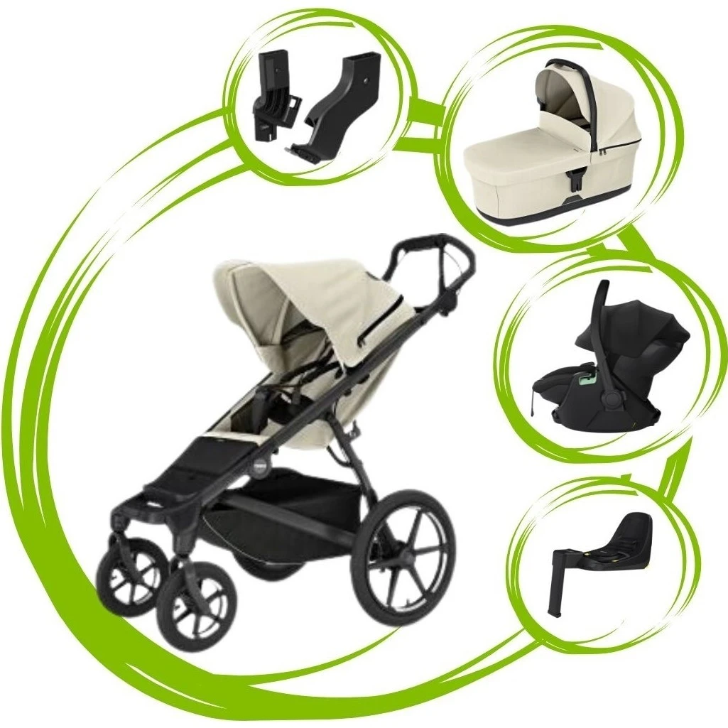 Thule Urban Glide 4 SET 5 varianta Soft beige soft beige