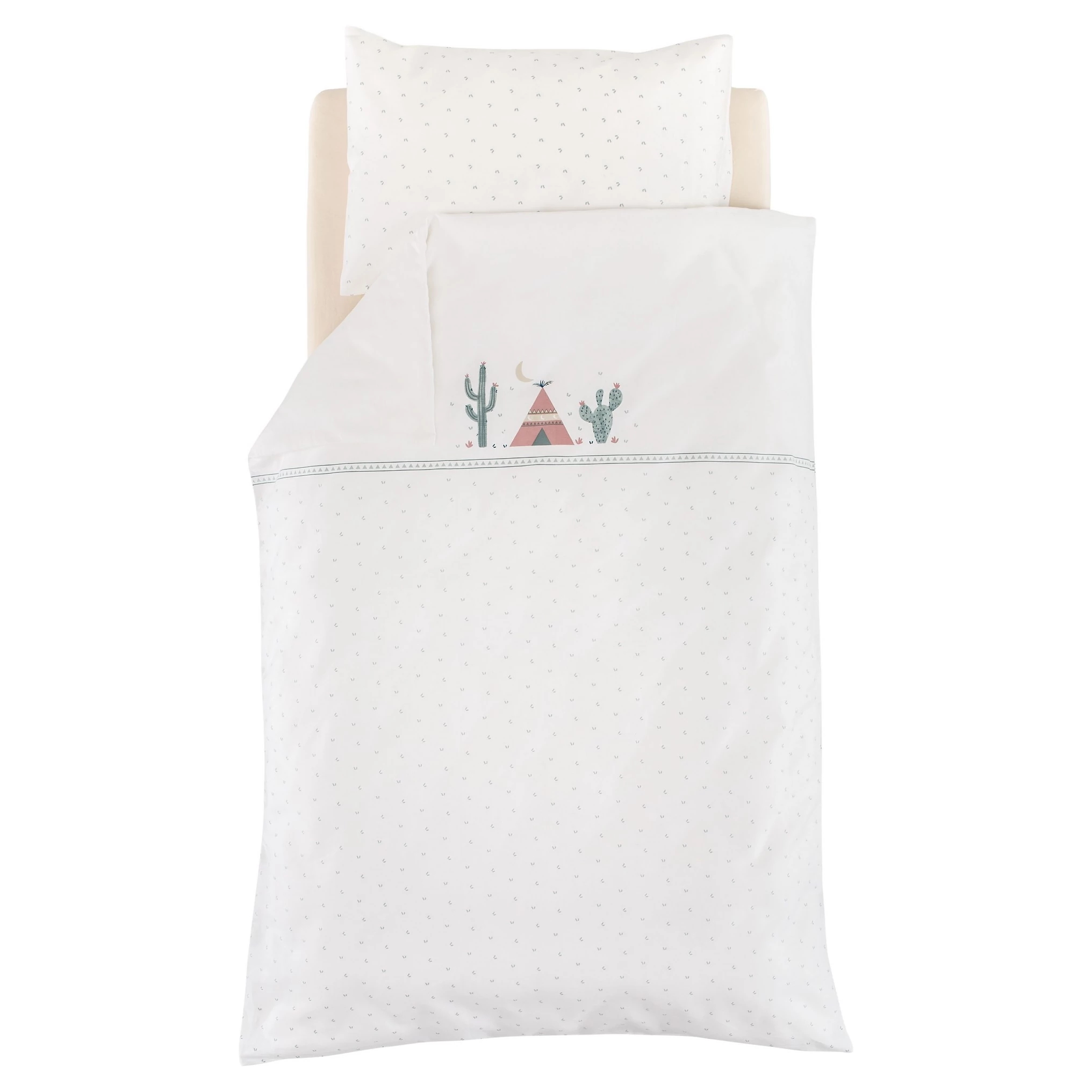TRÄUMELAND Povlečení 100/135 + 40/60 cm varianta Kaktusliebe