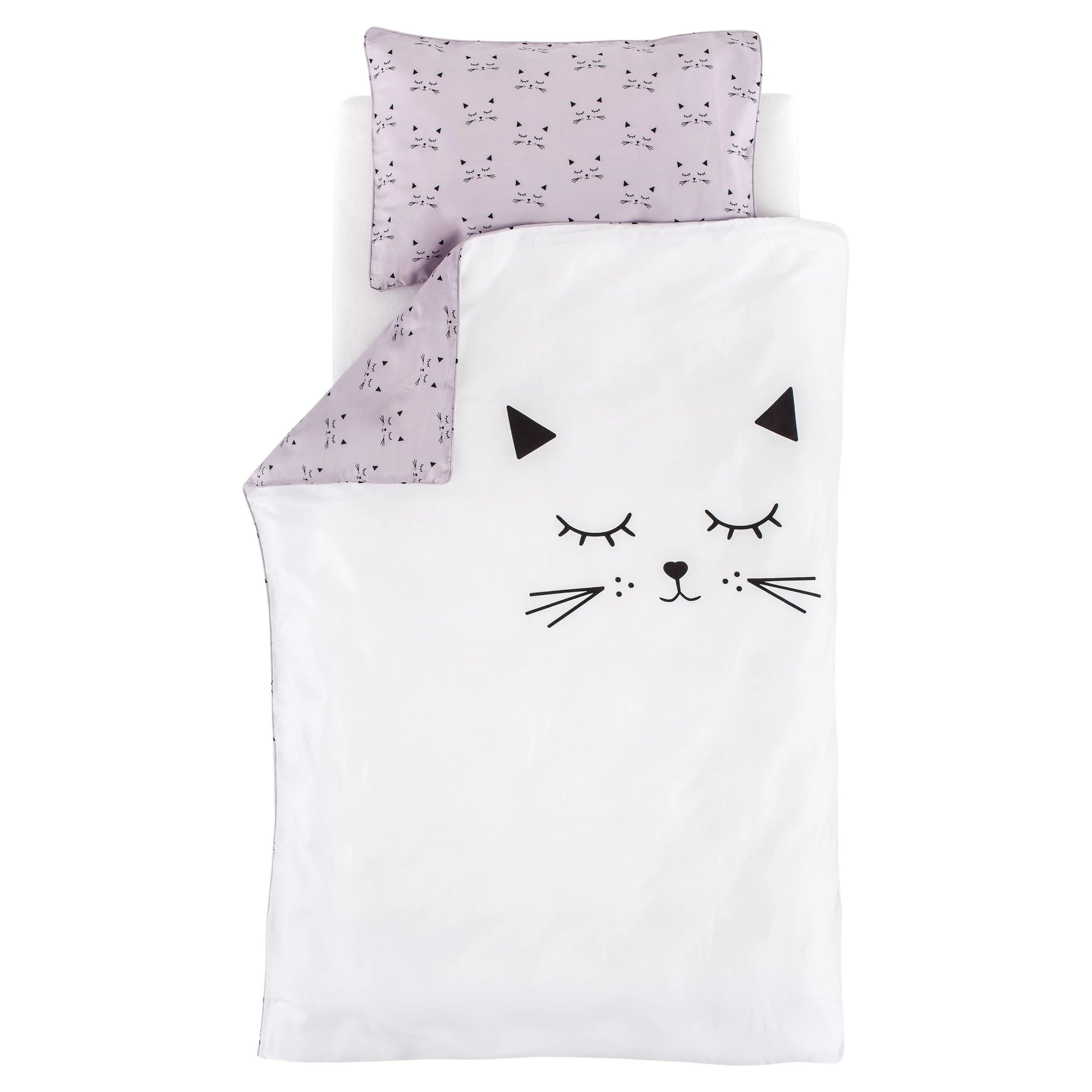 TRÄUMELAND Povlečení 100/135 + 40/60 cm varianta Schmusekatze