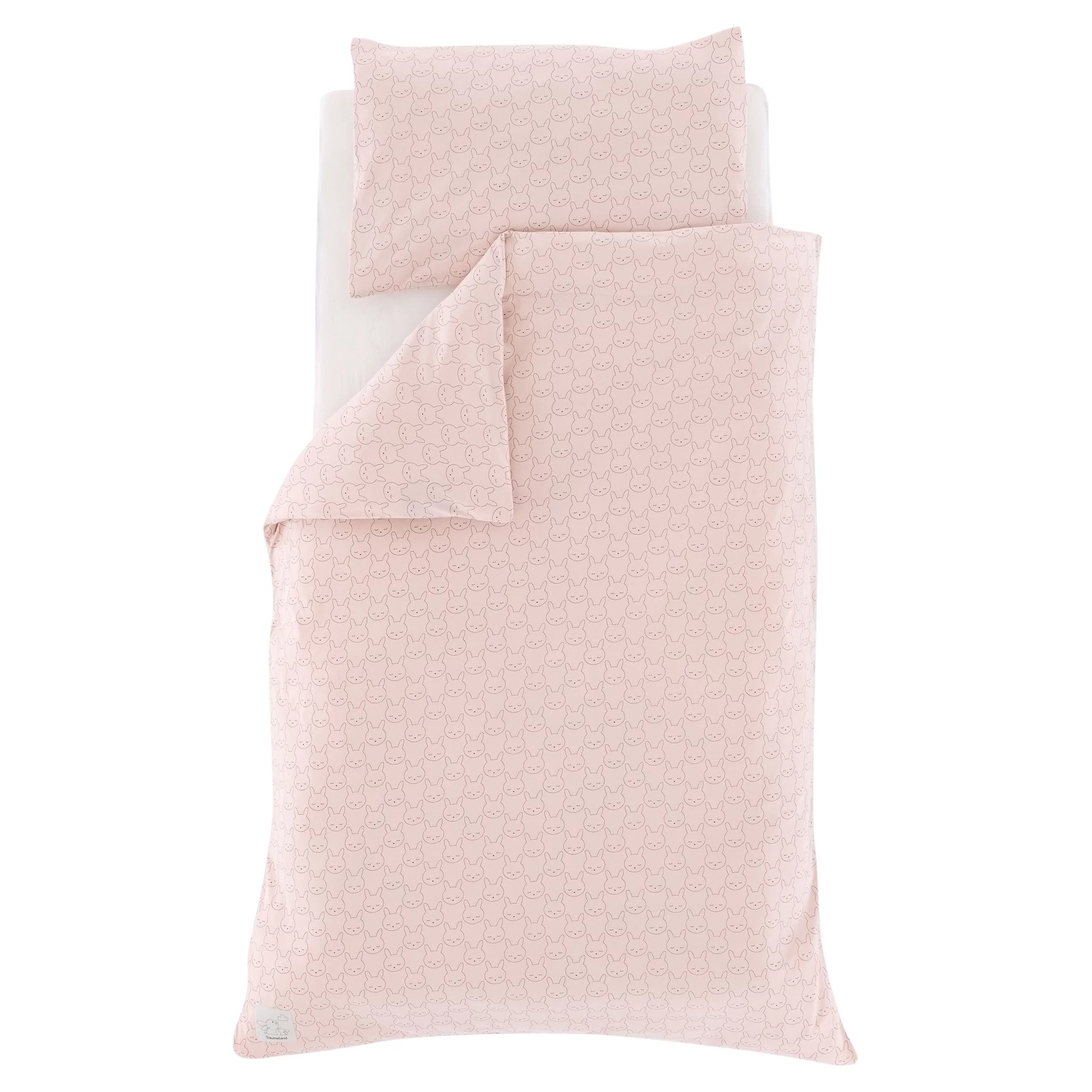 TRÄUMELAND povlečení Jersey 100/135 + 40/60 cm varianta Kuschelhase Beige