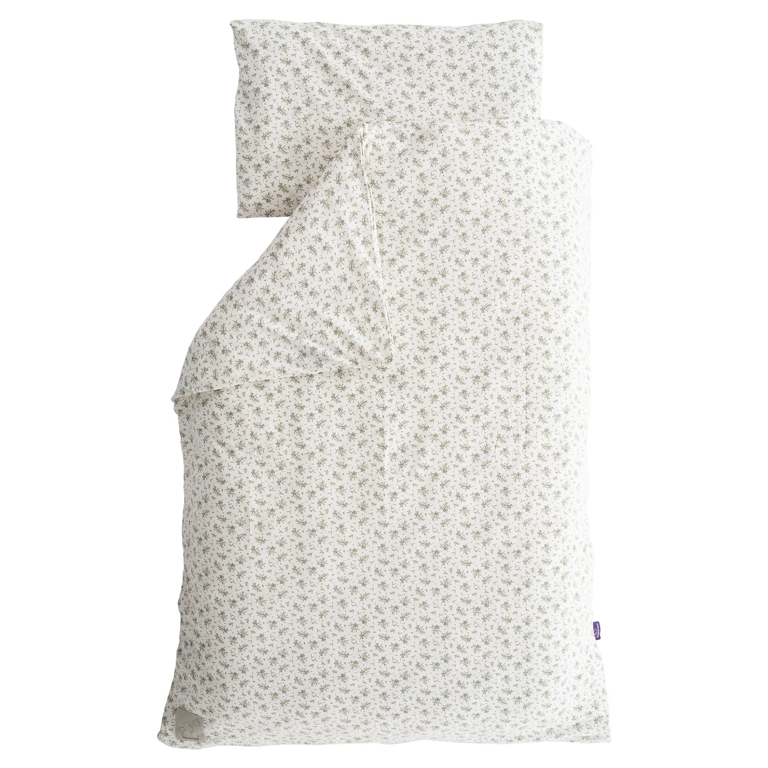TRÄUMELAND povlečení Jersey 100/135 + 40/60 cm varianta Olive