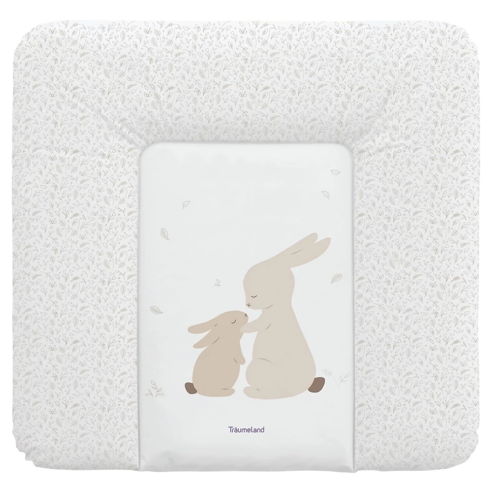 TRÄUMELAND Přebalovací podložka 75 x 75 cm varianta Hophop Bunny Beige