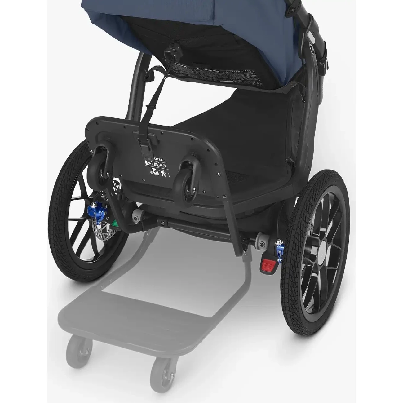 UPPAbaby PiggyBack board pro Ridge - Možnost zvednutí stupátka