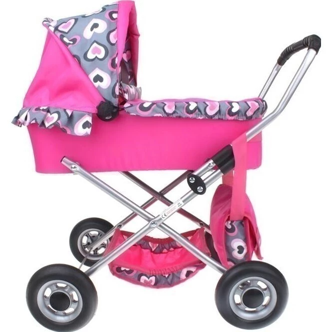 URW Kočárek pro panenky hluboký malý - Bok kočárku pro panenky