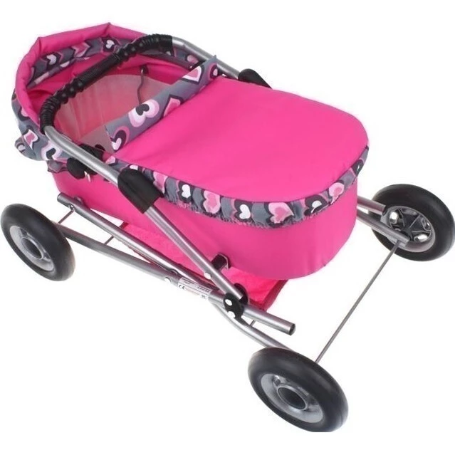 URW Kočárek pro panenky hluboký malý - Složený kočárek pro panenky