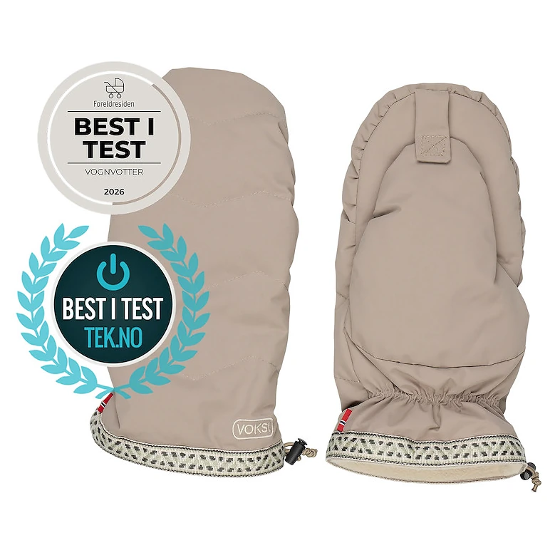 Voksi Stroller Mitten rukavice varianta LIMITED Clay Snow