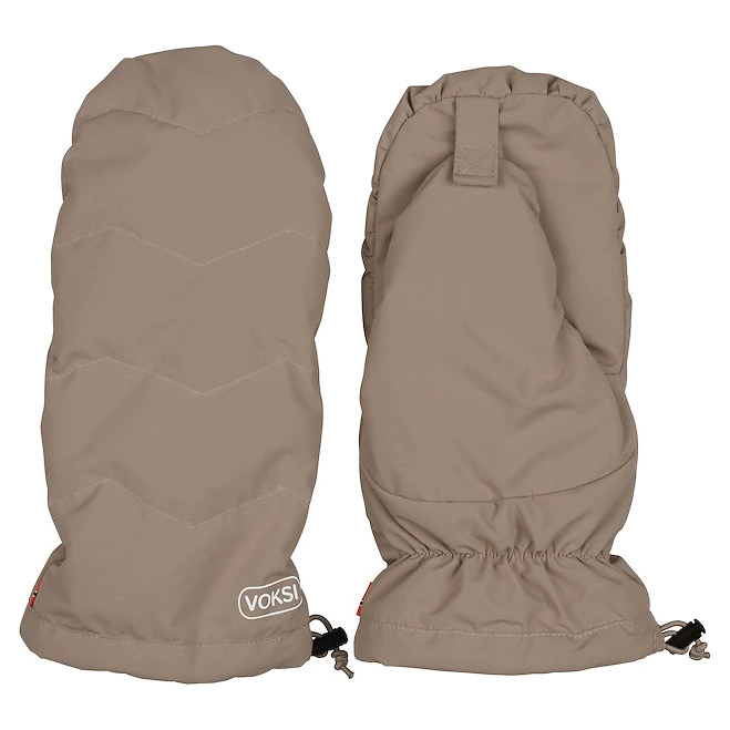 Voksi Stroller Mitten rukavice varianta Walnut Light Grey