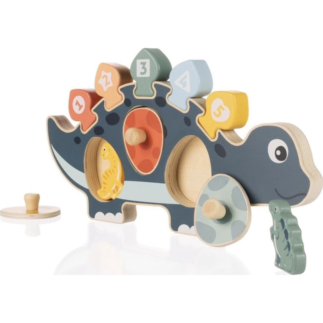 Zopa Dřevěná puzzle dinosaurus