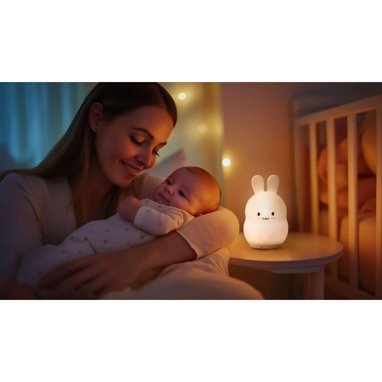 ZOPA Silikonová LED noční lampička vel. M - Zopa silikonová LED noční lampička vel. M