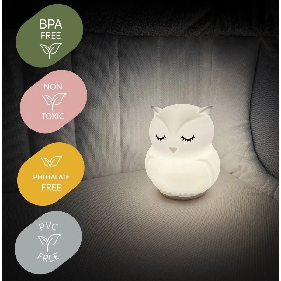 ZOPA Silikonová LED noční lampička vel. M - Zopa silikonová LED noční lampička vel. M