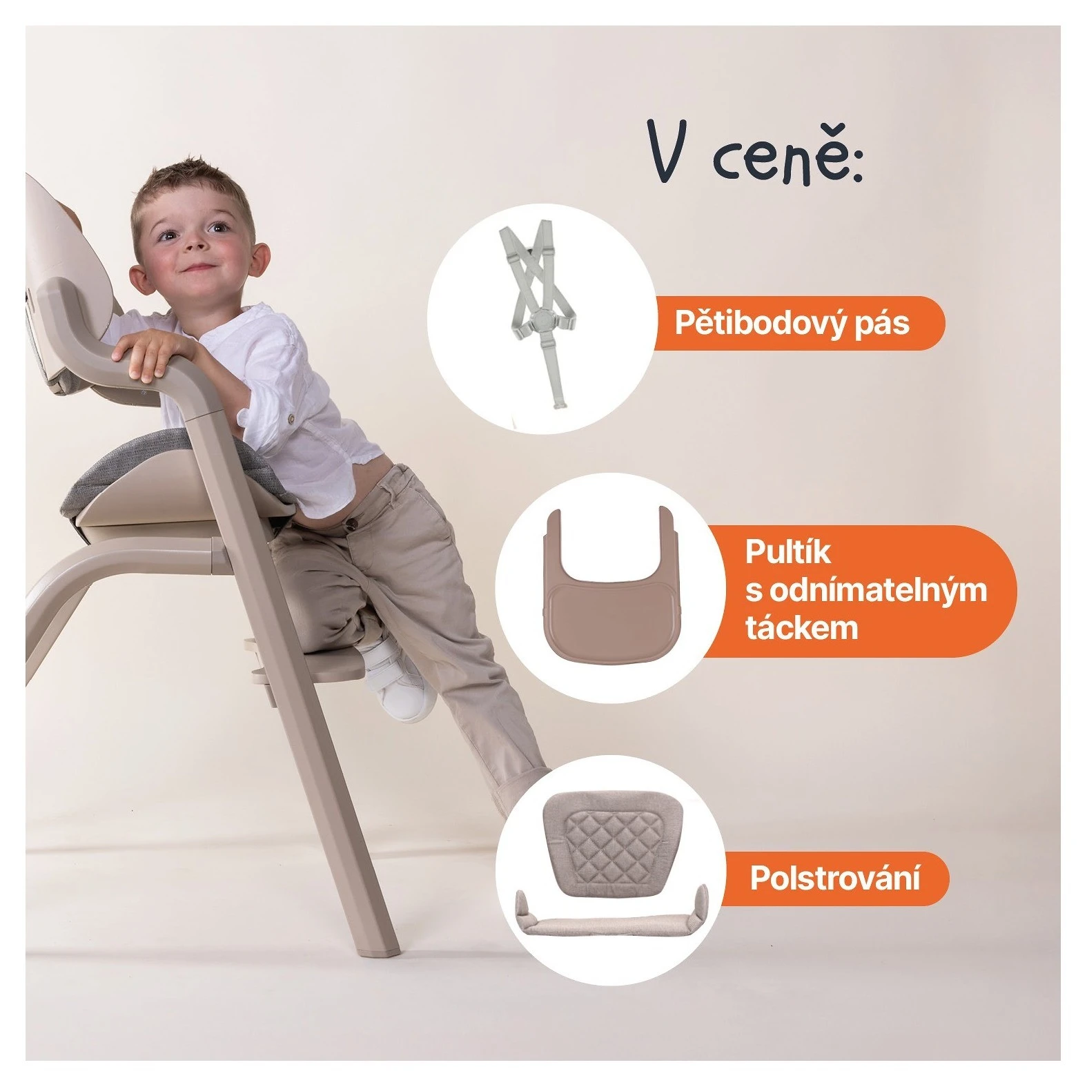 ZOPA Dětská židlička Inspira -