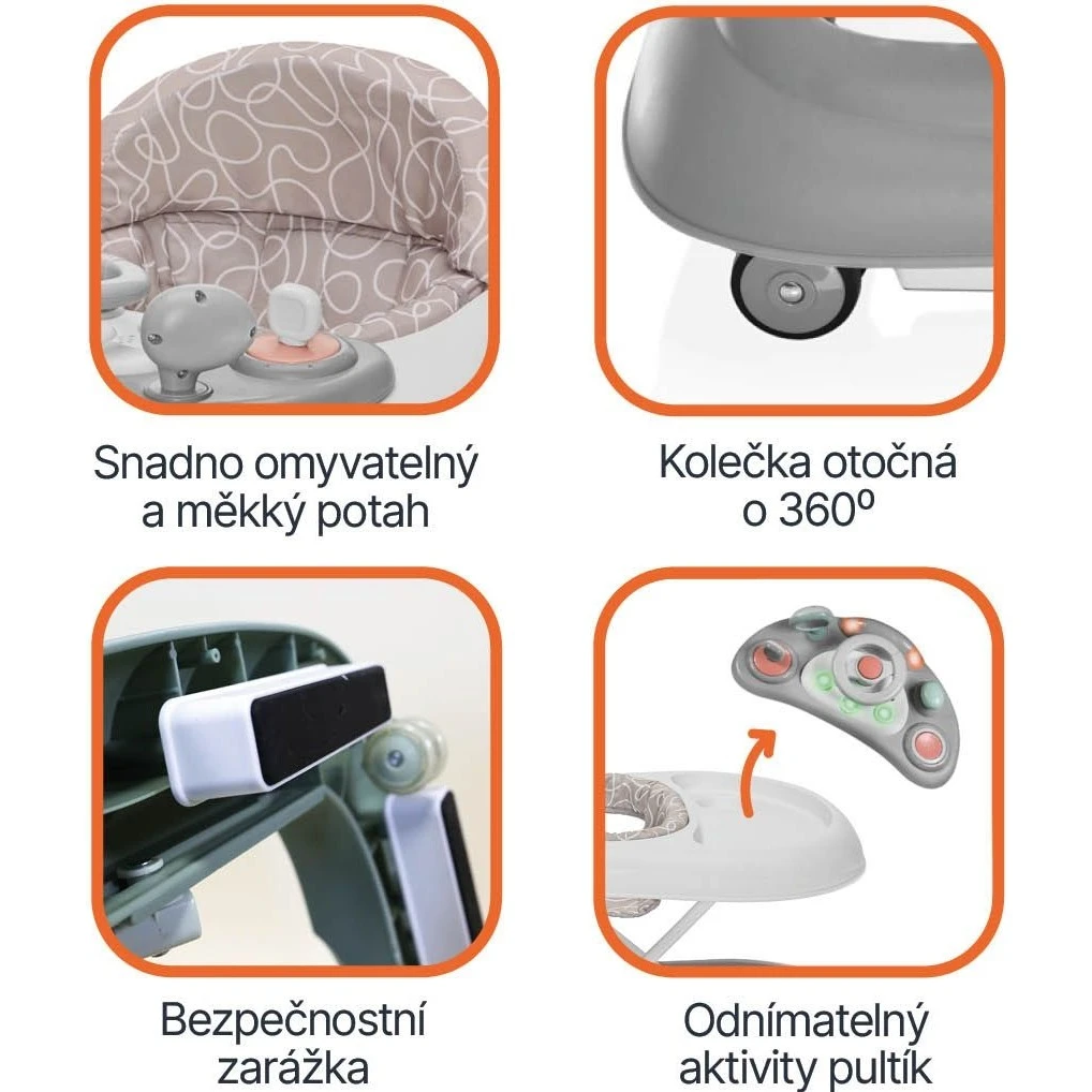 Zopa Dětské chodítko Fiesta - 