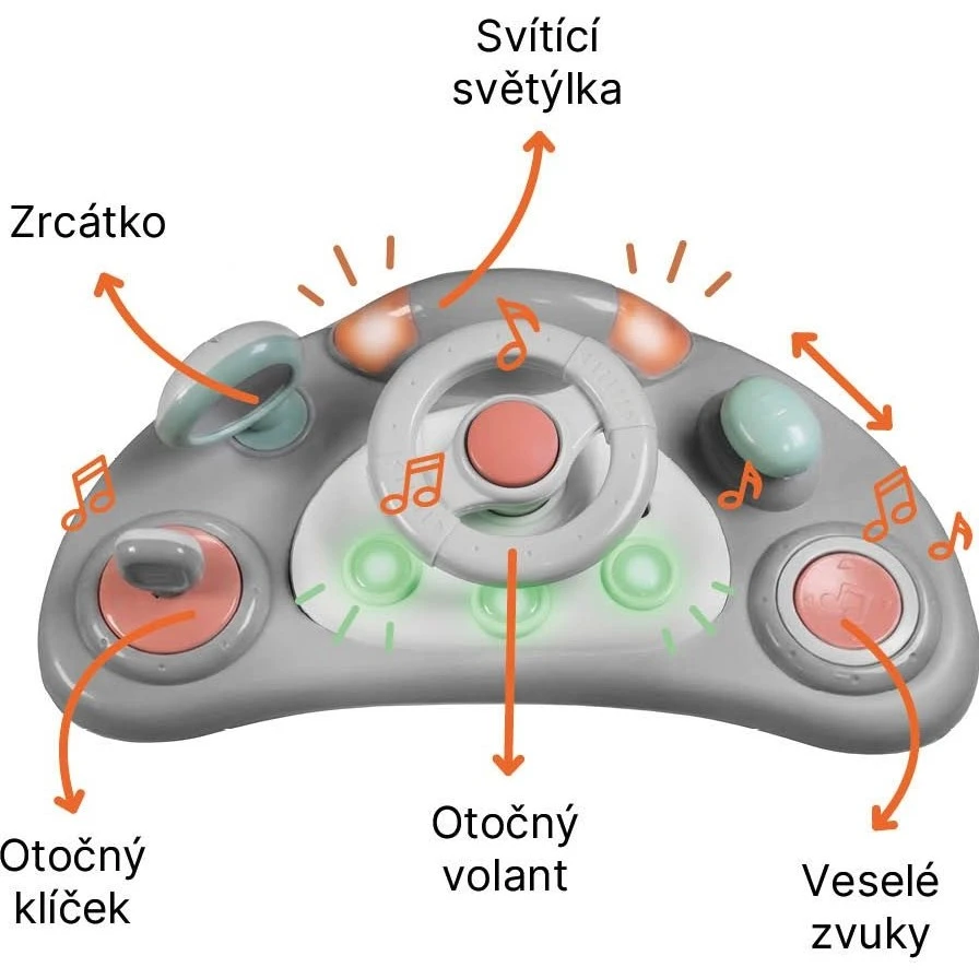 Zopa Dětské chodítko Fiesta - 