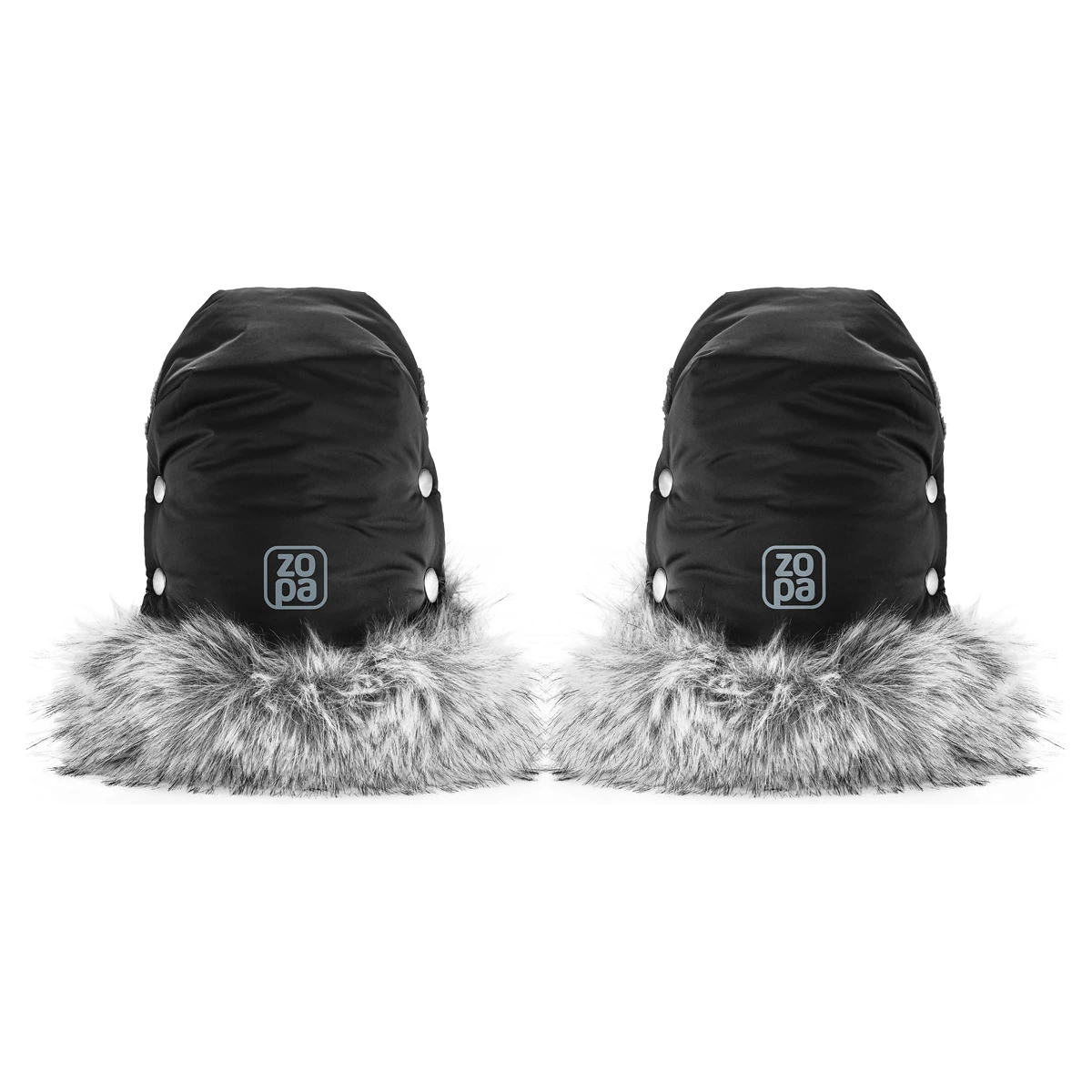 Zopa Zimní rukavice Fluffy 2 varianta Arctic Black
