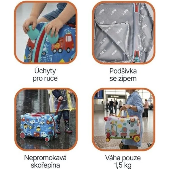 Zopa Sportovní kočárek Jet + kufřík Pack & Ride ZDARMA - 
