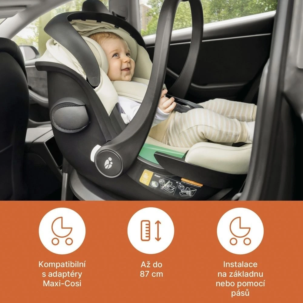 Zopa Set Move Cross 5 + autosedačka XM Plus i-Size Bundle Set - 