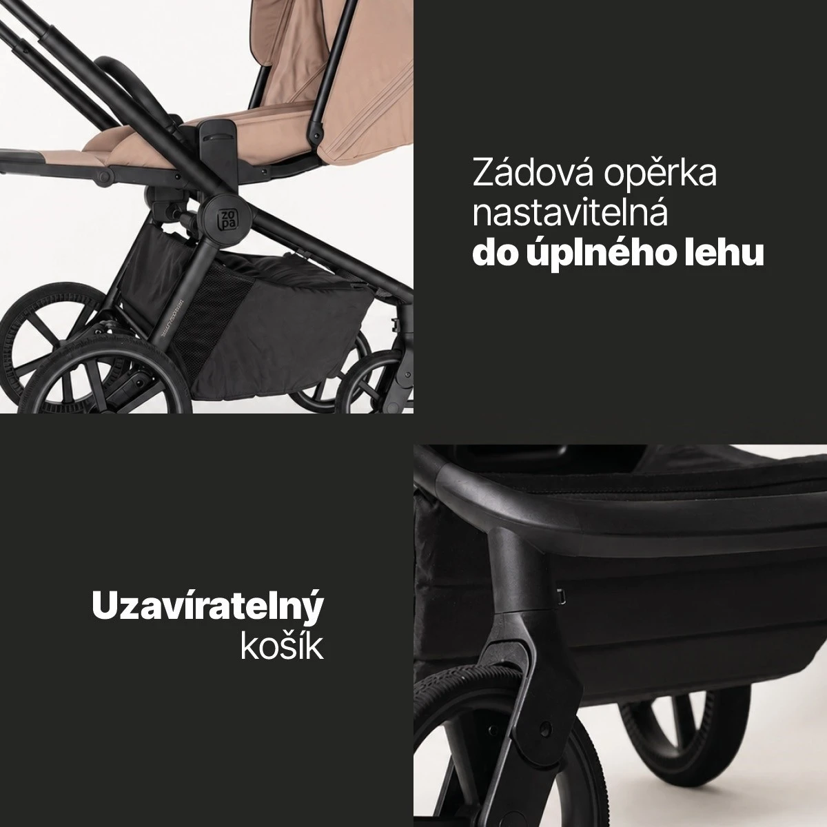 ZOPA Kočárek Move Cross 5X - 