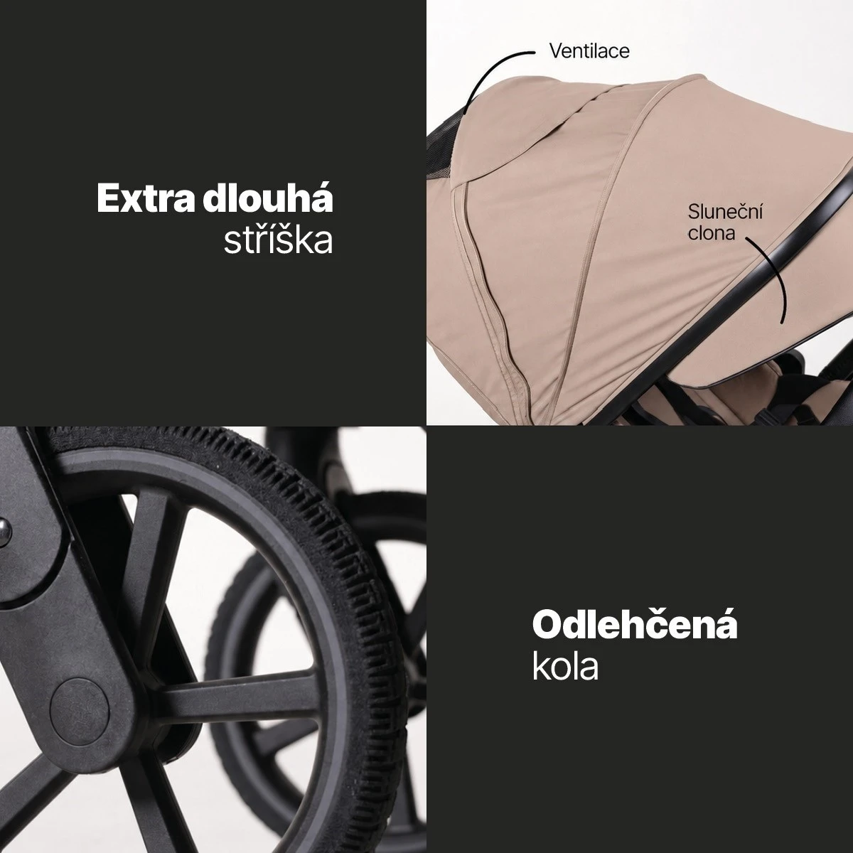 ZOPA Kočárek Move Cross 5X - 