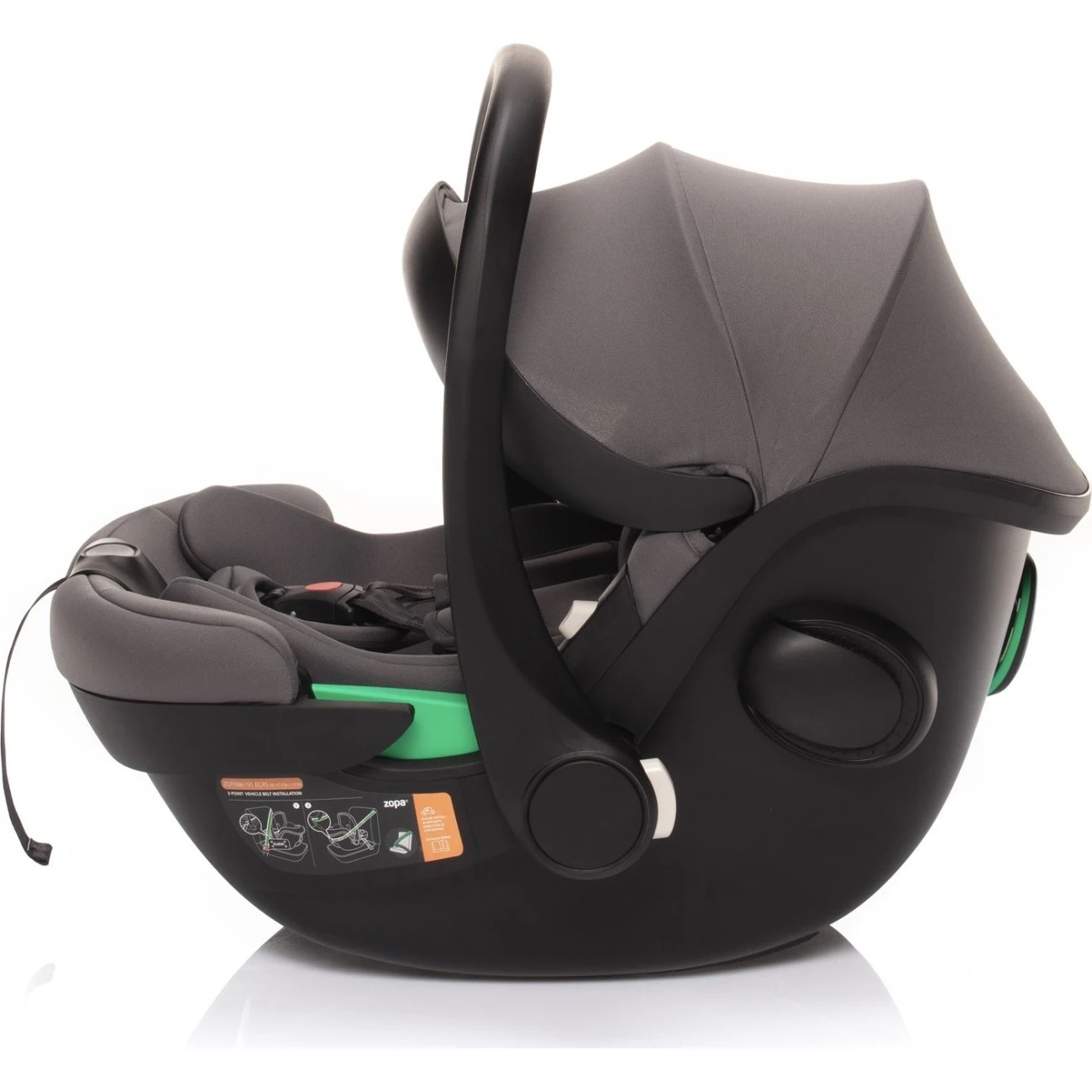 ZOPA SET Kočárek Move Cross 5X + autosedačka XM Plus i-Size - 