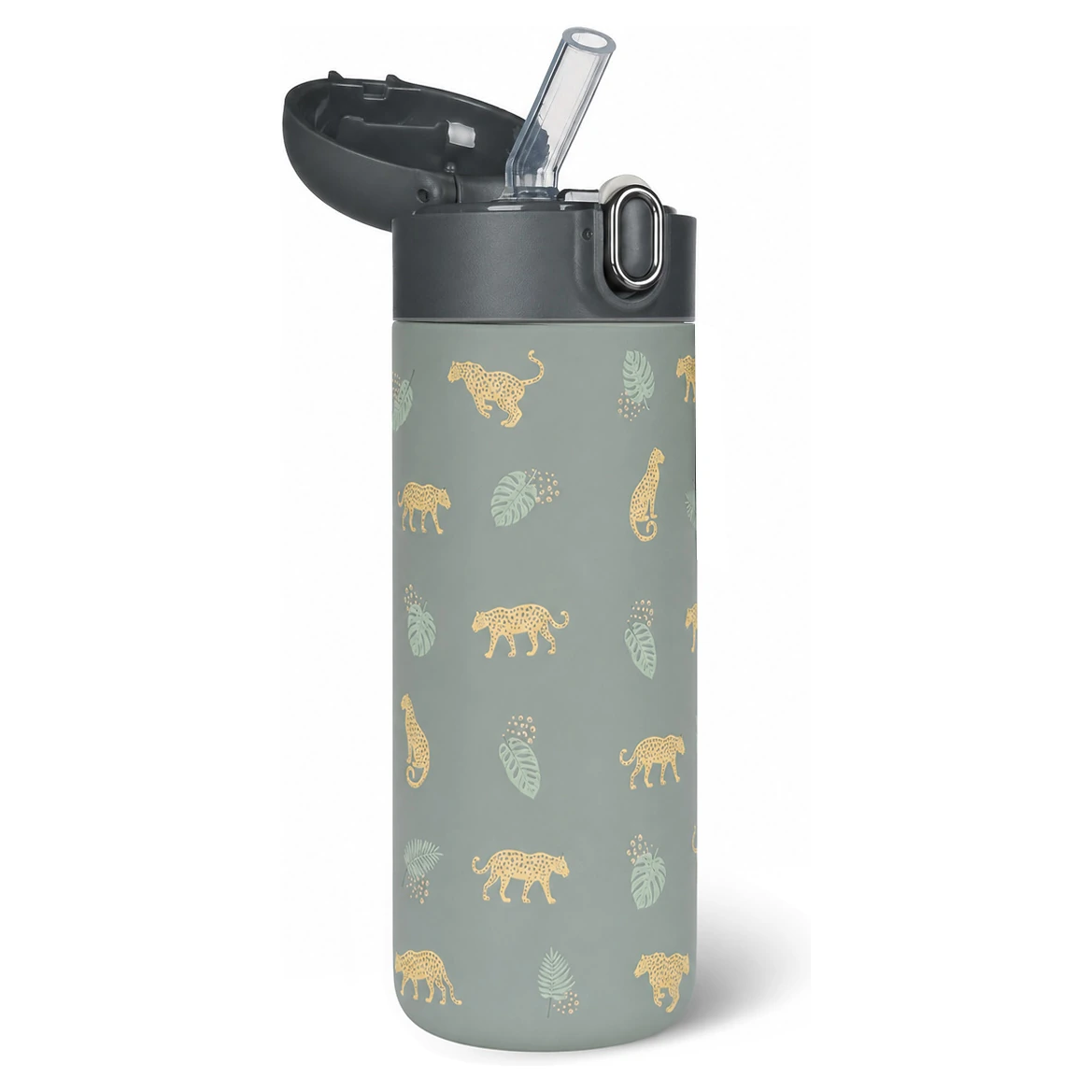 ZOPA Termoska na tekutiny s brčkem 400ml varianta Wild Gepard