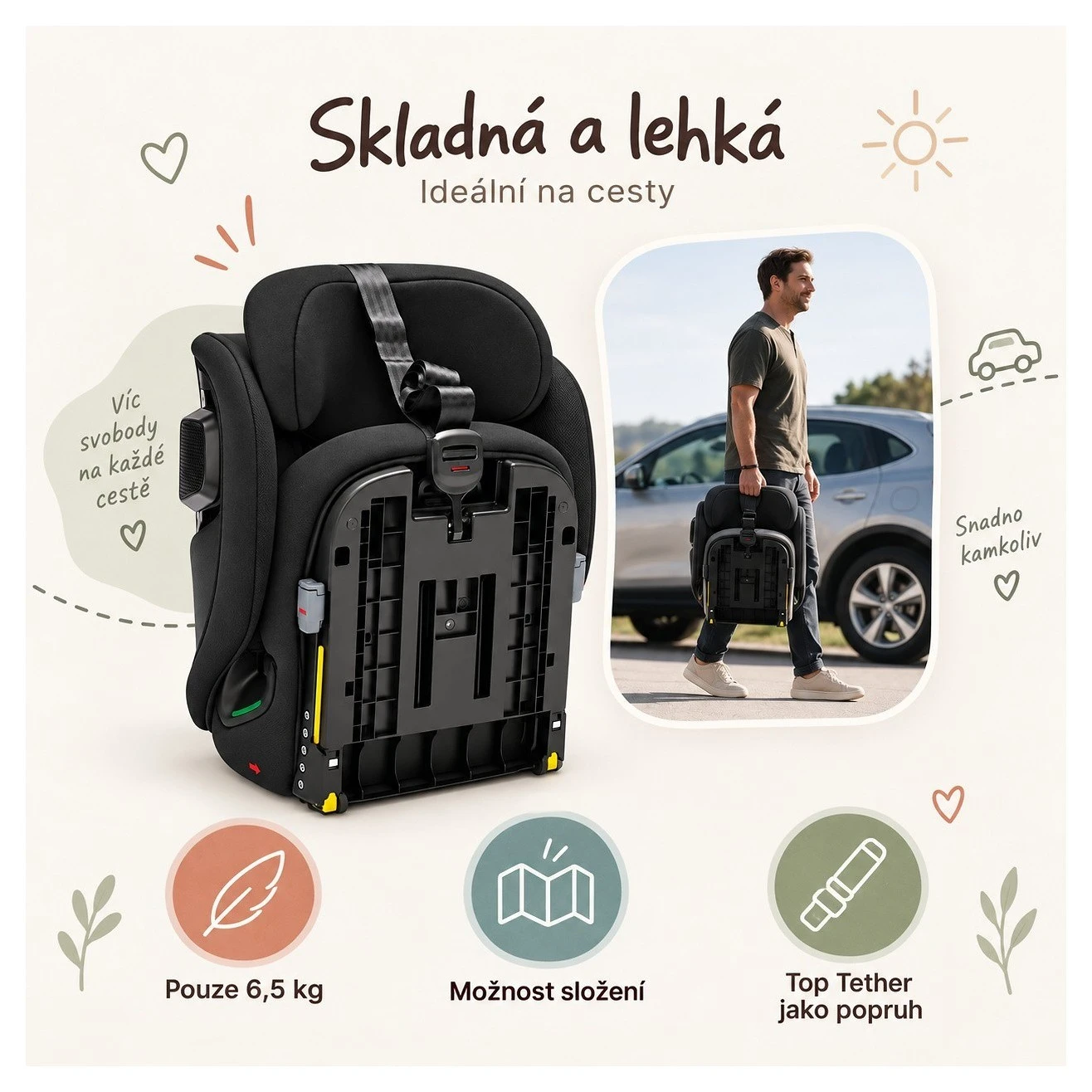 ZOPA autosedačka Gamma i-Size - 