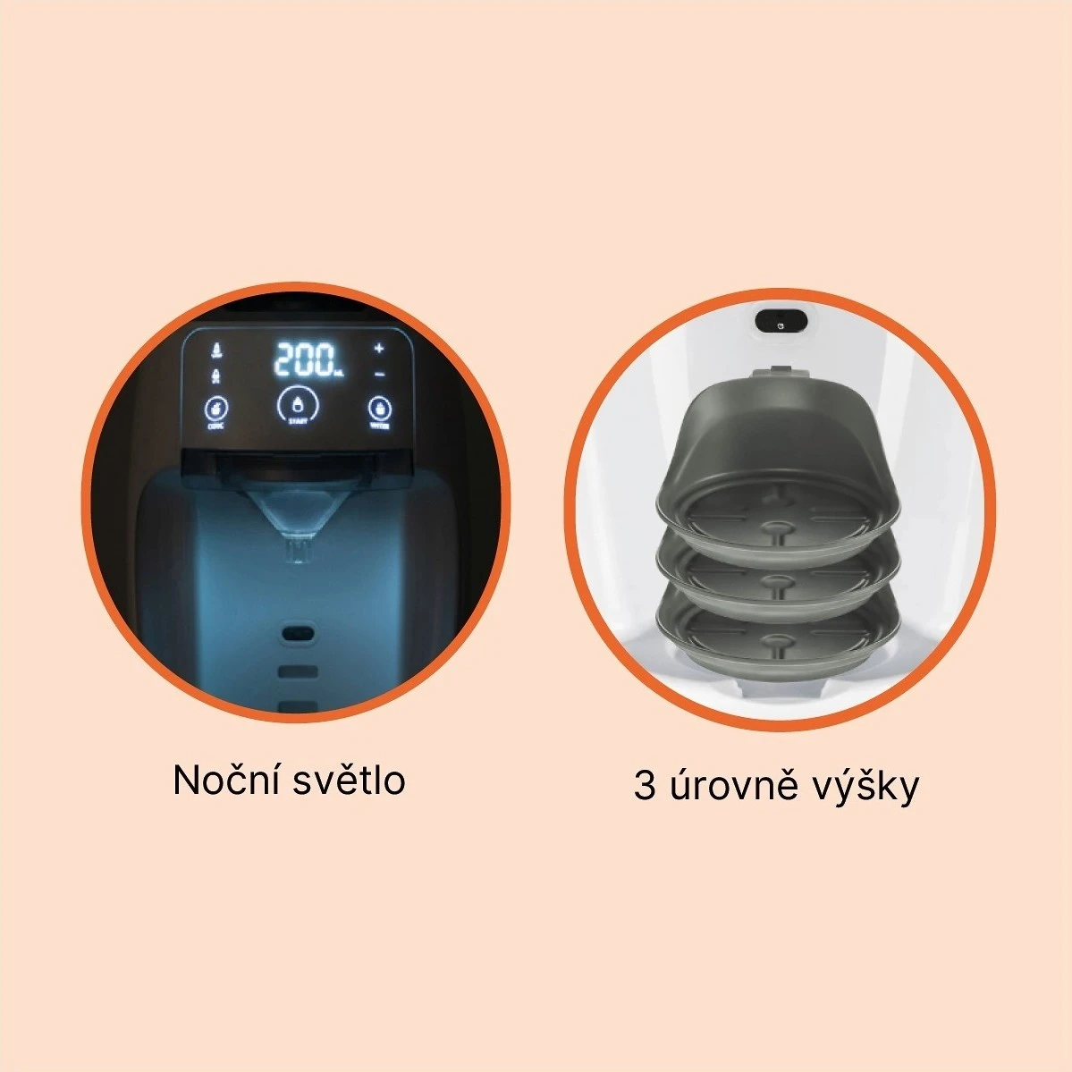 ZOPA Babyccino přístroj na přípravu kojeneckého mléka - 