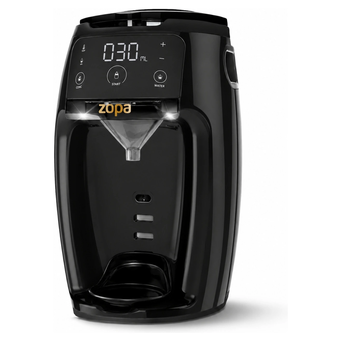 ZOPA Babyccino přístroj na přípravu kojeneckého mléka varianta Black